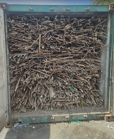Premium TMT Scrap: High-Density Feedstock for Sustainable Steel Smelting.